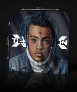 XXXTENTACION - BLUE ACRYLIC POSTER