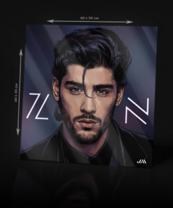 ZAYN MALIK ACRYLIC POSTER
