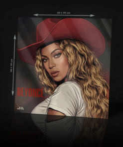 BEYONCE ACRYLIC POSTER