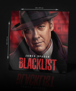 THE BLACKLIST ACRYLIC POSTER