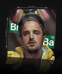 BREAKING BAD JESSE PINKMAN ACRYLIC POSTER