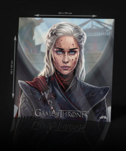 GAME OF THRONES DAENERYS TARGARYEN ACRYLIC POSTER