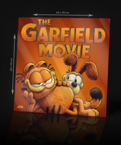 THE GARFIELD MOVIE - GARFIELD AND ODIE ACRYLIC POSTER
