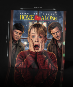 HOME ALONE DESIGN-A ACRYLIC POSTER