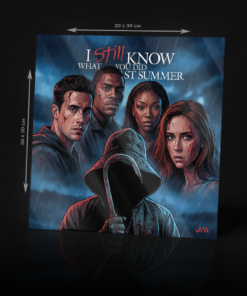 I STILL KNOW WHAT YOU DID LAST SUMMER ACRYLIC POSTER