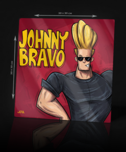 JOHNNY BRAVO #2 ACRYLIC POSTER