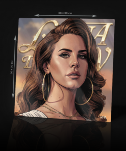 LANA DEL REY ACRYLIC POSTER