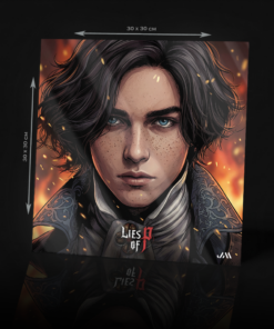 LIES OF P ACRYLIC POSTER