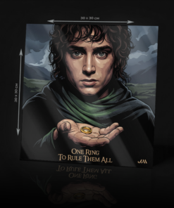 THE LORD OF THE RINGS: THE FELLOWSHIP OF THE RING - FRODO BAGGINS ACRYLIC POSTER