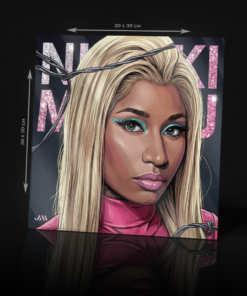 NICKI MINAJ ACRYLIC POSTER