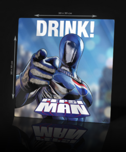 PEPSIMAN ACRYLIC POSTER
