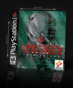 PLAYSTATION METAL GEAR SOLID ACRYLIC POSTER