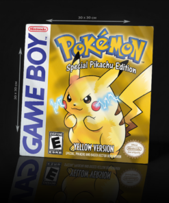 GAME BOY POKEMON YELLOW VERSION: SPECIAL PIKACHU EDITION ACRYLIC POSTER