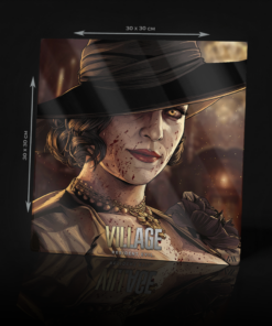RESIDENT EVIL VILLAGE: LADY DIMITRESCU ACRYLIC POSTER