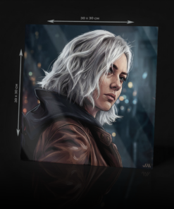 RESIDENT EVIL REQUIEM: GRACE ASHCROFT ACRYLIC POSTER