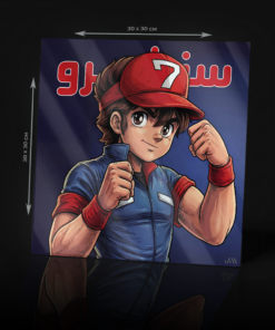 SANSHIRO SUGATA ACRYLIC POSTER