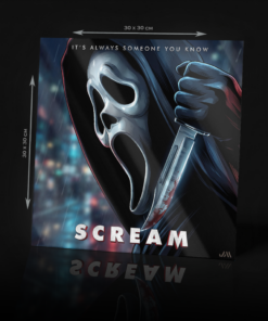 SCREAM ACRYLIC POSTER
