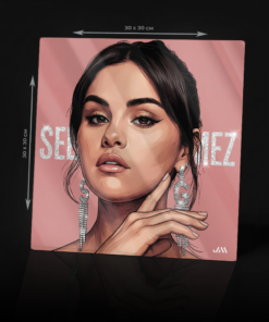 SELENA GOMEZ ACRYLIC POSTER