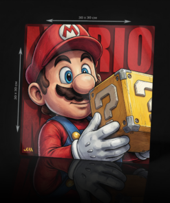 SUPER MARIO ACRYLIC POSTER