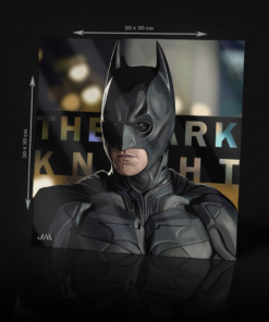 BATMAN FROM THE DARK KNIGHT - BRUCE WAYNE ACRYLIC POSTER
