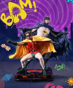 PURE ARTS BATMAN AND ROBIN 1/8 SCALE DIORAMA STATUE