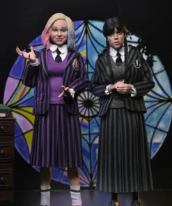 NECA x WEDNESDAY - WEDNESDAY ADDAMS AND ENID 2-PACK ACTION FIGURE