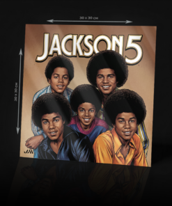 JACKSON 5 ACRYLIC POSTER