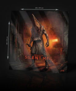 RETURN TO SILENT HILL - PYRAMID HEAD ACRYLIC POSTER