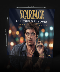 SCARFACE - THE WORLD IS YOURS ACRYLIC POSTER