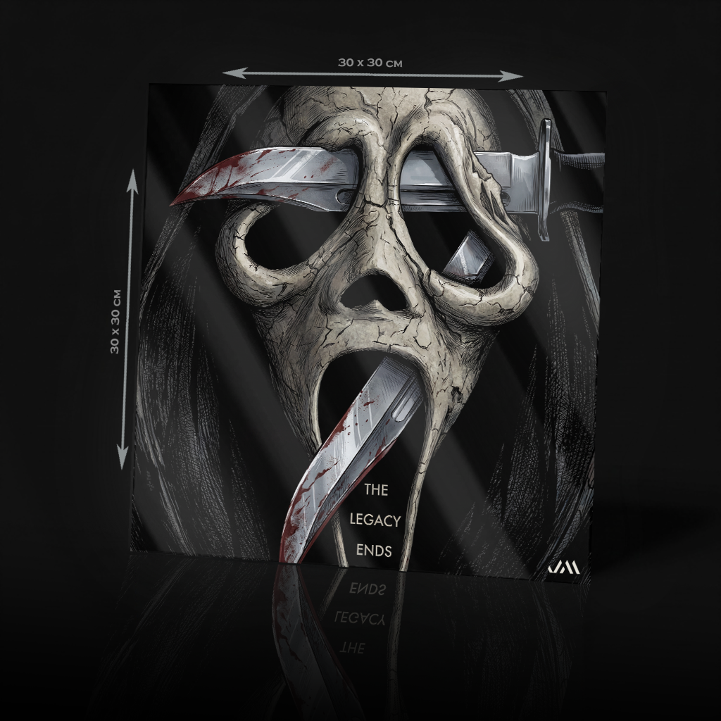 GHOST FACE SCREAM 7 ACRYLIC POSTER