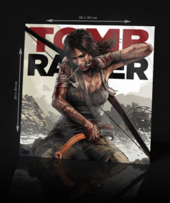 TOMB RAIDER ACRYLIC POSTER