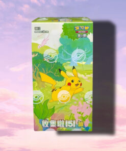POKEMON COLLECT 151 JOURNEY SLIM VOL.1 CHINESE BOOSTER BOX
