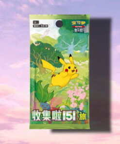 POKEMON COLLECT 151 JOURNEY SLIM VOL.1 CHINESE BOOSTER BOX - Image 2