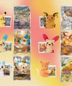 POKEMON TCG NUZZLE CHEEKS PLUSH TOY CARD DISPLAY BLIND BOX - Image 2