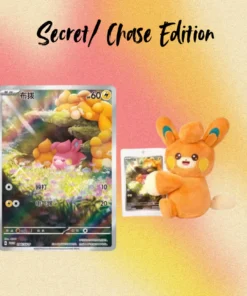 POKEMON TCG NUZZLE CHEEKS PLUSH TOY CARD DISPLAY BLIND BOX - Image 3