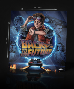 BACK TO THE FUTURE ACRYLIC POSTER