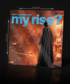 BATMAN FROM THE DARK KNIGHTR RISES ACRYLIC POSTER