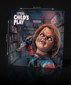 CHILD'S PLAY CHUCKY ACRYLIC POSTER