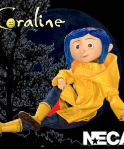 NECA x CORALINE ARTICULATED CORALINE IN RAIN COAT ACTION FIGURE