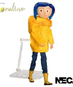 NECA x CORALINE ARTICULATED CORALINE IN RAIN COAT ACTION FIGURE - Image 3
