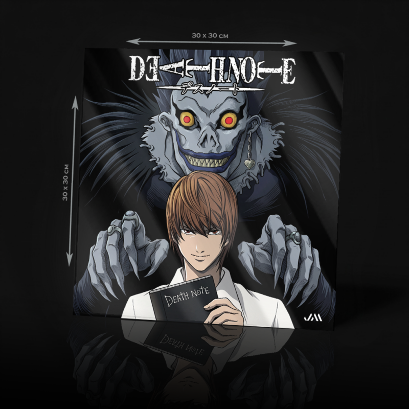 DEATH NOTE ACRYLIC POSTER – DESIGN-JM