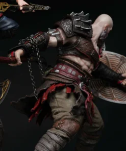 SWORD & WING STUDIO x GOD OF WAR KRATOS AND ATREUS LIMITED EDITION STATUE - Image 6