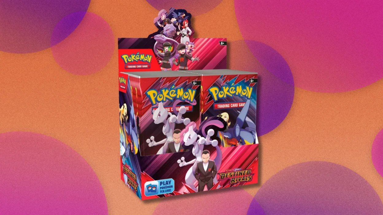 POKEMON TCG DESTINED RIVALS BOOSTER BOX  DESIGN-JM