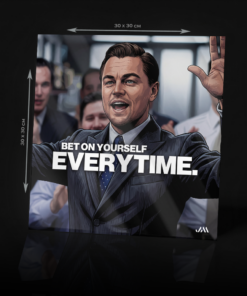 THE WOLF OF WALL STREET #2 ACRYLIC POSTER