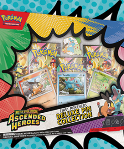 POKEMON TCG MEGA EVOLUTION ASCENDED HEROES - FIRST PARTNERS DELUXE PIN COLLECTION