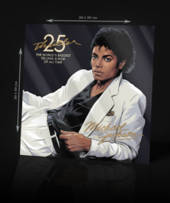 MICHAEL JACKSON THRILLER 25 ANNIVERSARY EDITION ACRYLIC POSTER