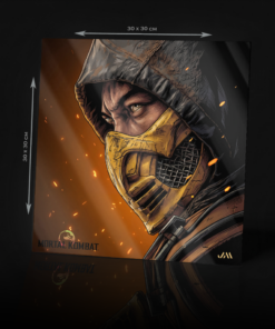 MORTAL KOMBAT SCORPION ACRYLIC POSTER
