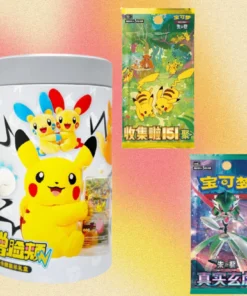 POKEMON TCG NUZZLE CHEEKS PLUSH TOY CARD DISPLAY BLIND BOX
