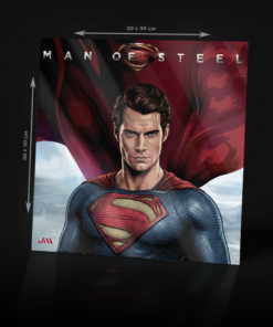 SUPERMAN MAN OF STEEL ACRYLIC POSTER