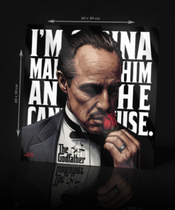 THE GODFATHER - DON VITO CORLEONE ACRYLIC POSTER